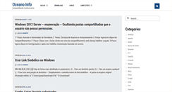 Desktop Screenshot of oceanoinfo.com
